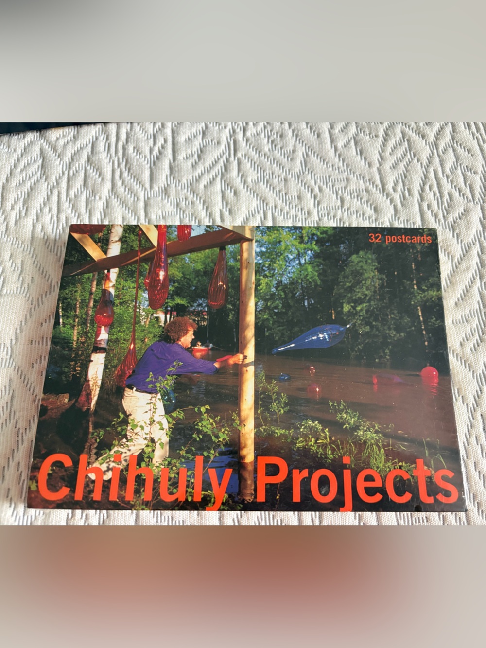 Chihuly Projects 32 Postcards Boxed Set  - Dale Chihuly Glass Art Installations